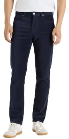 Thread Bloom Mens Corduroy Trousers Regular Fit Casual Classic Stretch Cotton Office Straight Leg Flat Front Cord Trousers Size 32-44