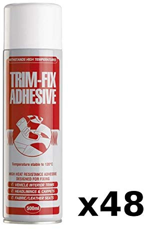 The Metal House Various Trim Fix 500ml High Temp Spray Adhesive Heat Resistant Glue Van Lining (48)