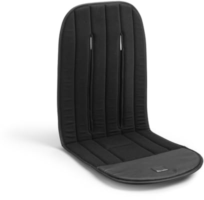 Elodie Details Universal Pram Liner Reversible, Padded and Washable Baby Pushchair Seat Liners, CosyCushion Insert for Stroller - Aviator Black