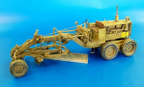 Niveleuse Caterpillar N°12 Miniature en kit à Assembler et à Peindre