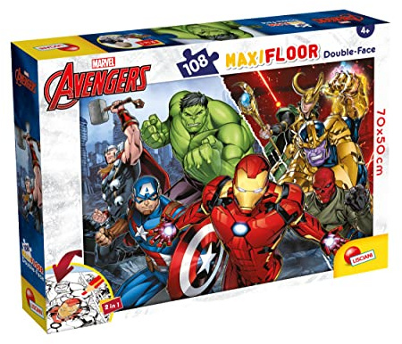 Liscianigiochi Marvel Puzzle DF MAXIFLOOR 108 Avengers