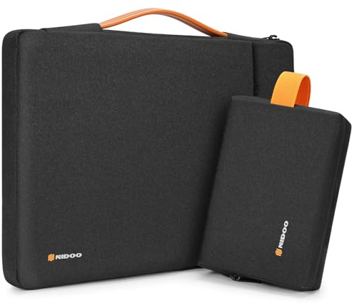 NIDOO 15.6 Inch Laptop Sleeve Accessory Bag Protective Carrying Case Computer PC Cover for 16 MacBook Pro/ThinkPad T15 E15 L15 P16 T16 Z16 /ThinkBook 15 /Yoga 7i /Latitude 3540 5540 /IdeaPad Slim 3i
