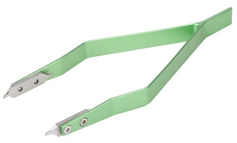 Lwuey Pinzette a Molla per Orologiai, V Forma Pratiche Strumento Riparazione Orologio Leggera Pinza Lavorazione Clip Metallo Riparatori Orologi Kit Strumenti Rimozione Collegamento Cinturino