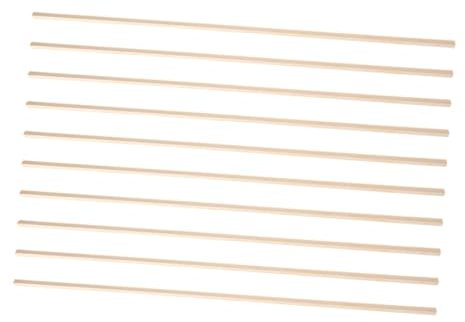 ROMISBABA 12stücke Holzleisten Für Fensterdekor Diy-modellbauteile Breit Lang Leicht Zu Schneiden Installieren Für Fensterdekoration Und Raumverschönerung