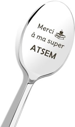 Cadeau Atsem Maternelle Cuillère a Cafe Idee Cadeau Maitresse D'école fin D'année Cadeaux Nounou fin de Contrat Cadeaux Aesh D'école fin D'Année Merci de M'avoir Aidé à Grandir Creche Remerciement