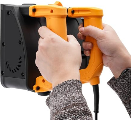 Elektrische Hobelmaschine, 1200 W, für Betonfräse, 26 Klingen aus Wolframstahl, 1000 – 4000 U/min, für Spachtelwand