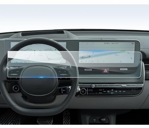FTJKKVV For Hyundai For Ioniq 5 2021 2022 2023 2024 12-Inch Car Navigation Digital Cockpit Full Screen Protector Film Accessories Screen Protector Film