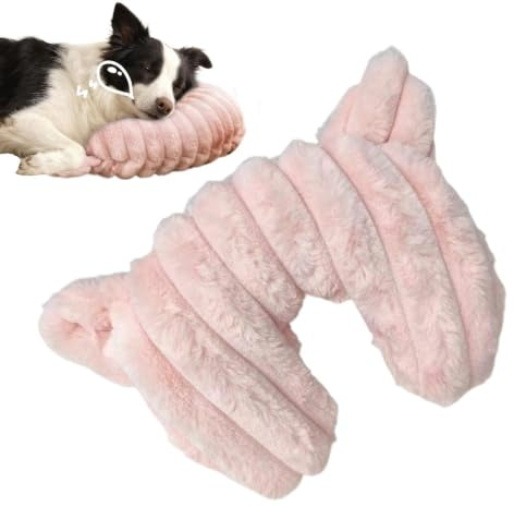Hund Kissen Kuscheliges Beruhigungskissen | Katzen-Nackenstützkissen Für große, mittlere, kleine Hunde und Katzen, für Innen, Reisen, Zuhause, Wohnung