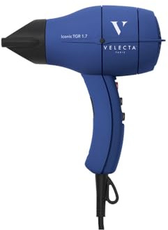Velecta Paris - Sèche-cheveux professionnel - ICONIC TGR 1.7 Bleu céleste