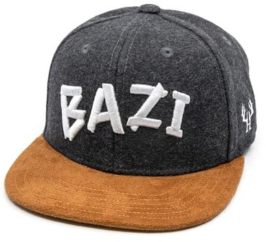 Du Hirsch Bayerisches Snapback Cap Kinder Bazi Dunkelgrau Filz L