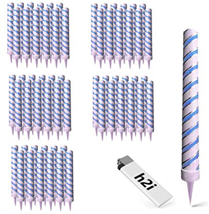 6 – 120 pezzi h2i stelle di ghiaccio, stelle da sogno, fontane di ghiaccio, colore argento, rosso o blu – Kat F1 (2) 60 x argento blu)