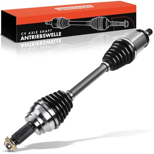 Frankberg Antriebswelle Achswelle Automatikgetriebe ohne ABS Ring Vorderachse Links Kompatibel mit X5 E70 X5 F15 F85 X6 E71 E72 X6 F16 F86 Replace# 31608631747
