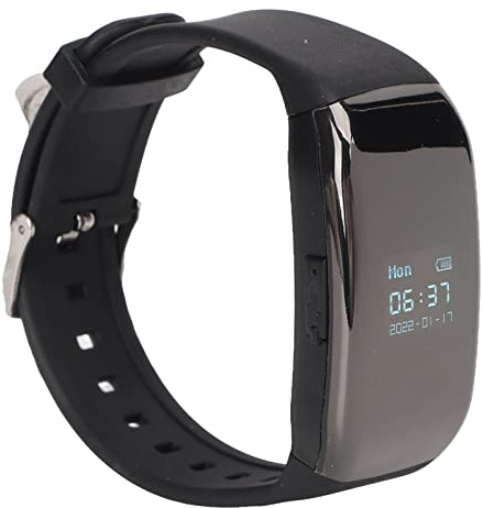Reloj con Grabadora de Voz Digital, Pulsera con Grabadora Activada por Voz con Reducción de Ruido HD, Dispositivo de Grabación con un Clic para Entrevistas, Reuniones de Negocios (8G)