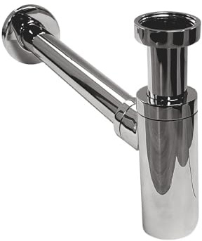 MOB-IN Siphon Rond chromé découpable D32mm Simon