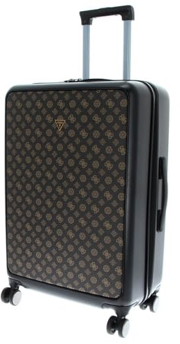 GUESS Verona Spinner Trolley M Dark Brown/Ochre
