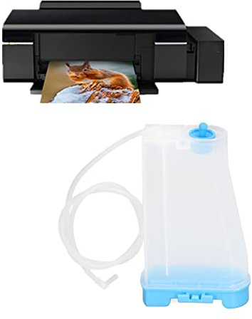 Garosa Bottiglia per Inchiostro di Scarto Stampante, Raccoglitore di Inchiostro in Plastica Riutilizzabile Facile Pulire per L805 R330 1390 L801 T50 1800 270