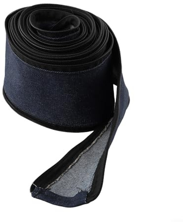 Oniissy 1 housse de câble de torche soudée bleue avec chaîne de traction de 4,5 cm, gaine de protection pour câble de torche MIG Plasma (10 mètres)