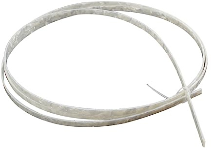 OFFSCH 6mm Zelluloid Gitarrenbindung Gitarren Bindestreifen Weiß Für Akustikgitarre Ukulele Mandoline Selbstgemacht