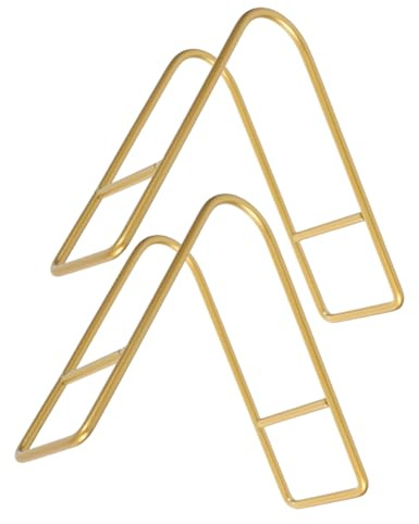 Healifty 2pezzi Portapiatti in Metallo Per Cucina Organizzatore Per Piatti e Ciotole Design Semplice e Durevole Per Casa e Ristorante