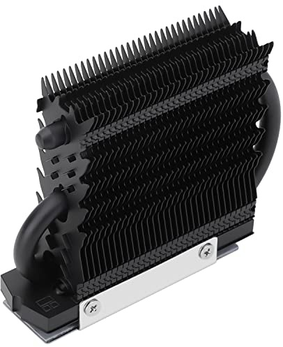 Thermalright TR HR-09 2280 PRO BLACK SSD Kühlkörper, doppelseitiger Kühlkörper, mit thermischem Silikon Pad für M.2 SSD Computer und PC