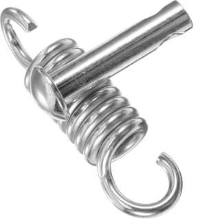Crochet rotatif résistant à la rouille pour balançoire et équipement de gymnastique, construction en acier à ressort, installation facile, crochet de suspension en acier à ressort à charge lourde