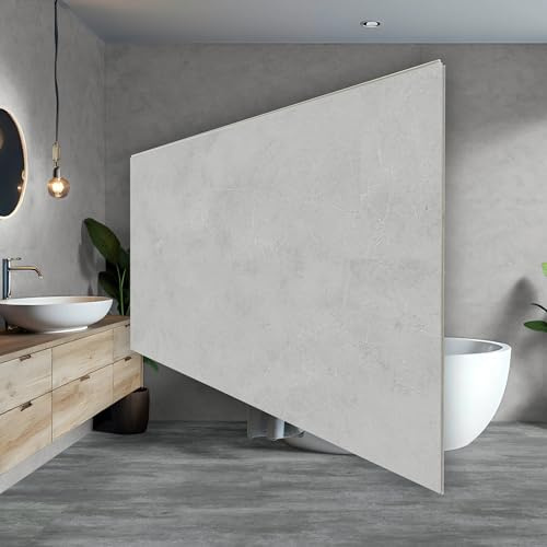 Wandpaneele Klebefliesen Packung mit 2,16 m² - 12 Stück | Wandverkleidung Bad Dusche Küchenrückwand SPC-Vinyl 60x30 cm | wasserfest, kratzfest, alte Fliesen überkleben