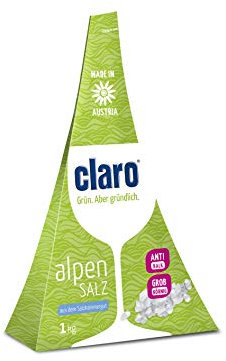claro Sale Igienico, 5 kg (5 Confezioni), Sale dall'Austria, Sale Rigenerante dall’Austria, Biodegradabile, Confezione Riciclata, Ecologico