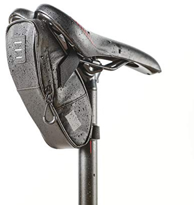 Vatum Bikes wasserdichte Fahrradtasche mit Platz für Rücklicht & Zubehör - Satteltaschen für Fahrrad - Ideal für Fahrradzubehör & Werkzeug (Kompakt)