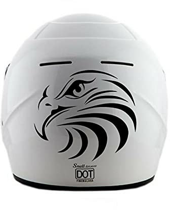 myrockshirt Adler Eagle 2 x Aufkleber f. Helm Motorrad Motorradhelm Bike Biker Sticker