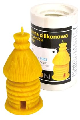 Kerzengießform Bienenhaus Silikonform Kerzen Bienenwachs Bienen Korb