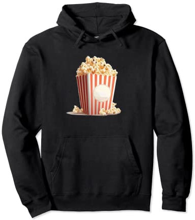 Popcorn Food for Cinema and Popcorn Machine Lovers Pullover Hoodie