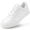 MIXIN Women Fashion Sneakers Lace Up Sneakers Low Top Casual Shoes for Women White Size 6