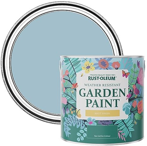 Rust-Oleum Blue Mould-Resistant Garden Paint In Matt Finish - Nan's Best China 2.5L