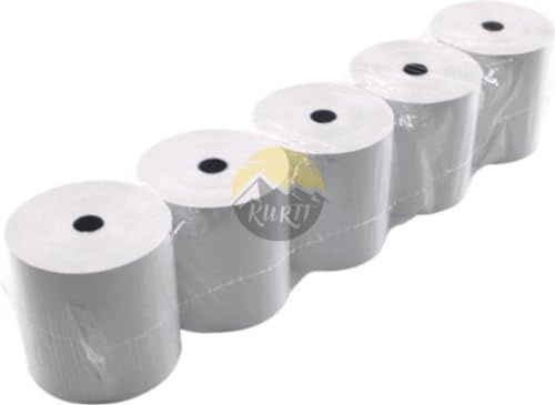 Thermorollen - Kassierrollen 80x80x12 - Bonrollen - Kasse - Kasse Drucker - Drucker - BPA Frei - 50 Rollen