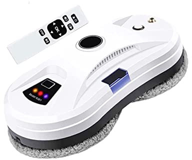 robot de limpieza de ventanas, Robot de limpieza de ventanas con rociador de agua inteligente for el hogar, aspiradora de succión grande, lavadora de vidrio de ventana anticaída for ventanas, azulejos