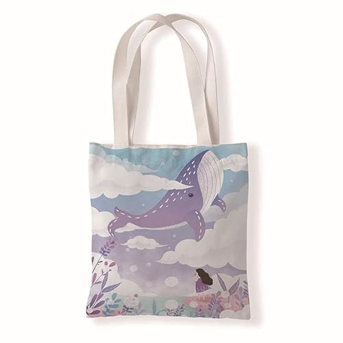 Kinde Jutebeutel Rosa Gelb Tote Bag Baumwolle und Hanf Stoffbeutel Große Kapazität Stofftasche Faltbar Jutetasche Langlebig Baumwolltasche Bedruckt Stoffbeutel zum Bemalen Waschbar 30x40cm/1 Pcs