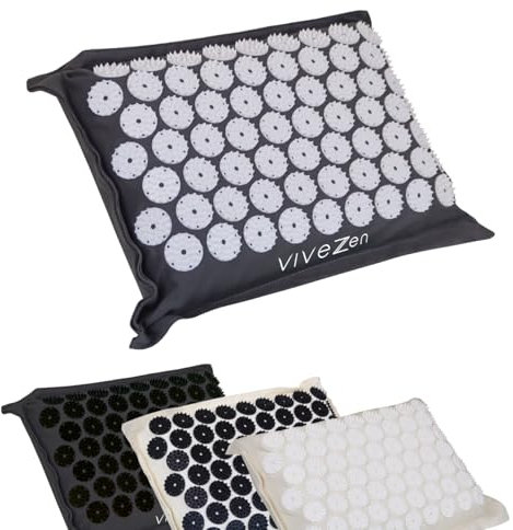 Vivezen - Coussin, Oreiller d'acupression - 40 x 30 cm - Plusieurs coloris