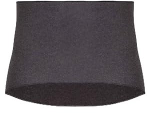 con-ta conta Leibwärmer, warmer Nierenschutz für Damen und Herren, Nierenwärmer aus Angora und Schurwolle, Unterwäsche für den Lendenwirbelbereich & untere Rückenpartie in Farbe Basalt, Größe: S-3XL