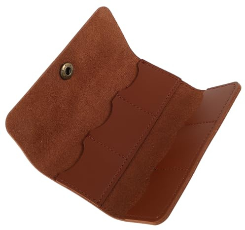 BESPORTBLE Estuche De Almacenamiento De Selección De Guitarra Soporte De Plectro De Cuero para Graves Eléctricos Acústicos para Organizador De Accesorios De Guitarra