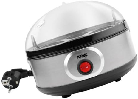 Zerodeko Mini Eierkocher Mit Timer Automatischer Eierkocher Für Und Pochierte Eier Für Kleine Küchen Und Wohnmobile Eu-stecker