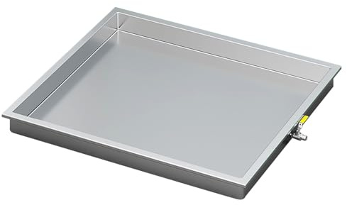 Bac de Récupération des Condensats en Acier Inoxydable, Grand Bac de Récupération D'huile, Bac Anti-déversement, Bac de Récupération D'huile(65cm/25.6in)