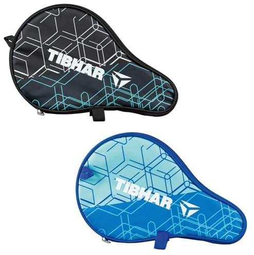 Tibhar Tischtennisschläger Hülle SOL mit Ballfach | Tischtennis Tasche für 1 Schläger | Tischtennis Schlägerkoffer | Limited Edition