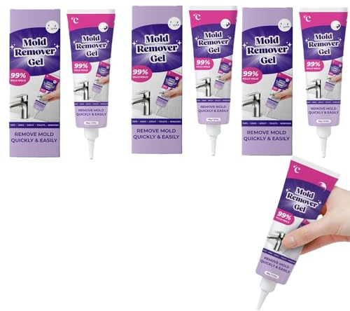 nuro clean Leistungsstarkes Haushaltsreinigungsgel - Schimmel, Kalk & Flecken entfernen, Geruch entfernen, für Fliesenfugen Bad & Küche