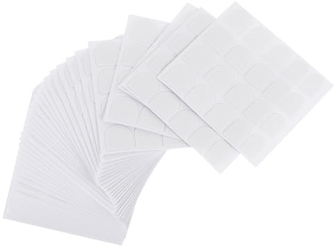 HINTRMENT Pegatinas Adhesivas para Uñas de Doble Cara Cinta Fácil de Llevar 50 Piezas para Salón de Manicura y Uso Profesional