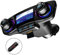 Bluetooth transmisor FM para el Kit de Radio inalámbrico para Llamada Manos Libres para automóvil Adaptador de Audio con Dos Puertos USB, Disco U Compatible, Reproductor de MP3 con Tarjeta TF