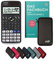CALCUSO Standard Set Black with Calculator Casio FX-991DE X (German)