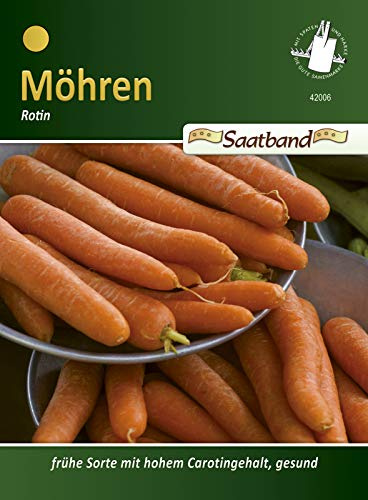N.L. Chrestensen 42006 Möhre Rotin GS Saatband (Möhrensamen)