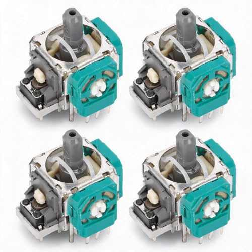 4Pcs Joystick Sensor Module Joystick 3D Analog Potentiometers Joystick Thumb Grip Replacement Controller for XBOX One
