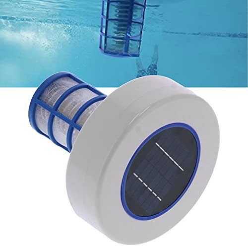Ionizador de Piscina Solar, Ionizador de Piscina SPA, Limpiador ionizador de Piscina con energía Solar Equipo de Limpieza de Fuentes de SPA para Piscinas
