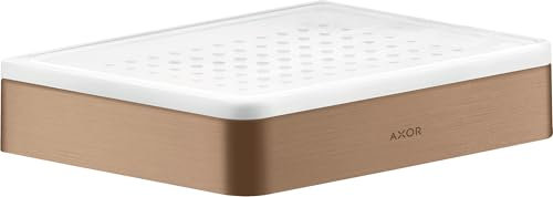 hansgrohe AXOR Universal Accessories Seifenschale/Ablage, 42803310, Farbe: Brushed Red Gold